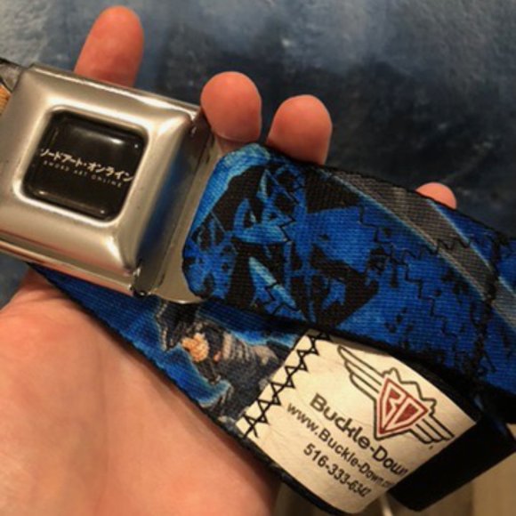 Unisex Buckle-Down Sword Art Online Belt Size O/S - Picture 2 of 2